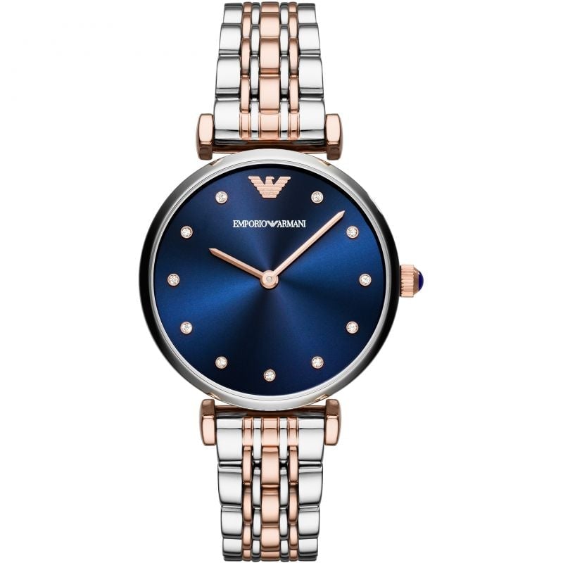 Emporio Armani Ladies Rose Gold Watch - AR11092